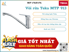 Vòi rửa Teka MTP 913 - Chất liệu đồng thau mạ Chrome - Sản xuất tại nhà máy Teka